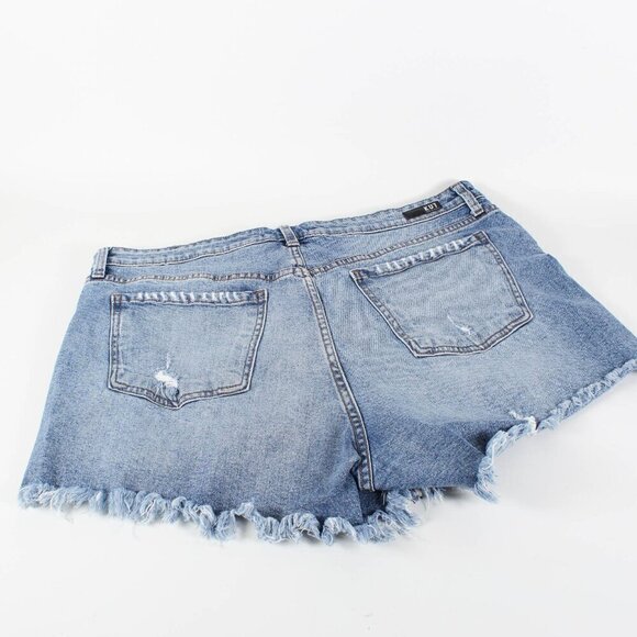 Kut from the Kloth Light Wash High Rise Shorts - 16W - Picture 2 of 9